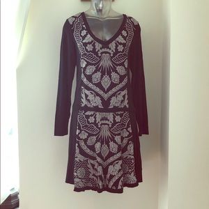 NWT Desigual drop waist jersey dress sz L